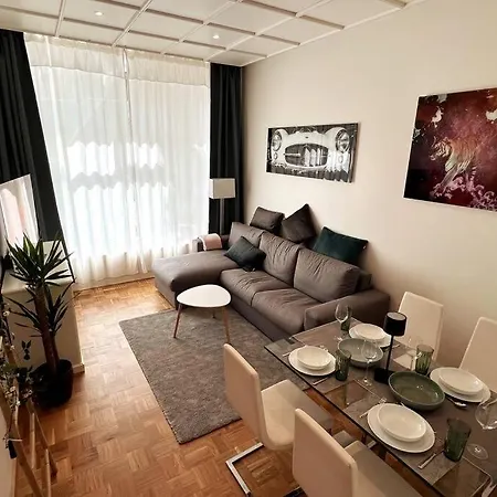 アパート Soul-apartment Terrasse Privat-parkplatz Boxspringbett 55zoll Tv Wlan *